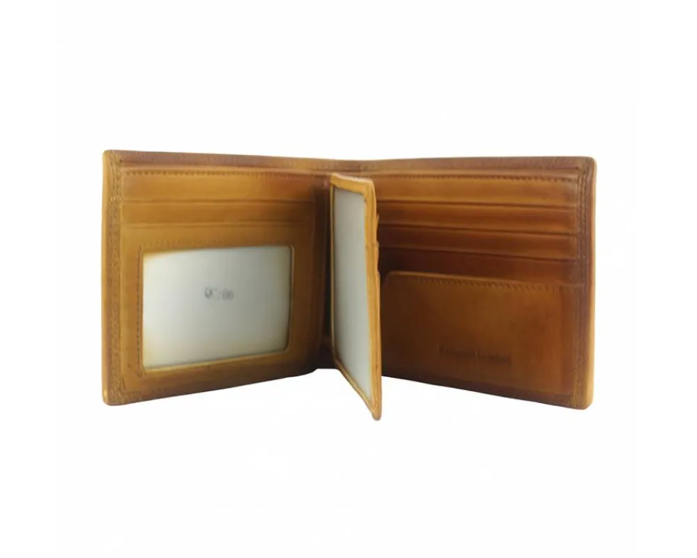 Wallet Multiple in vintage leather*Florence Clearance