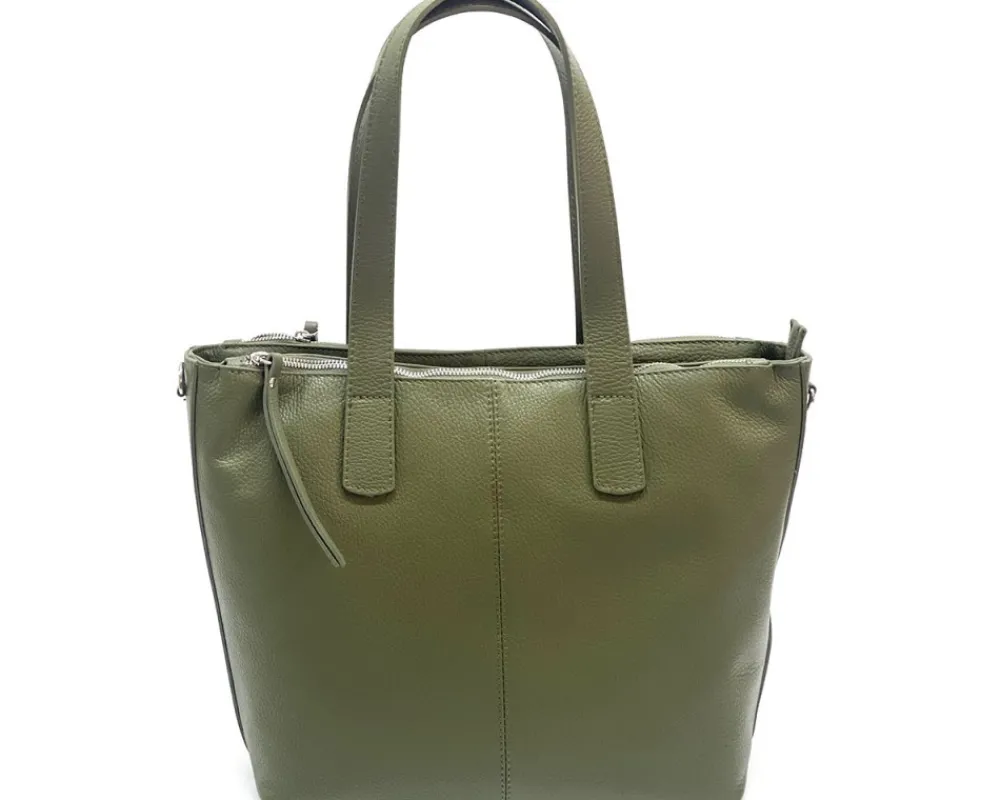 Zaira Italian Genuine Leather Tote Bag*Florence Clearance