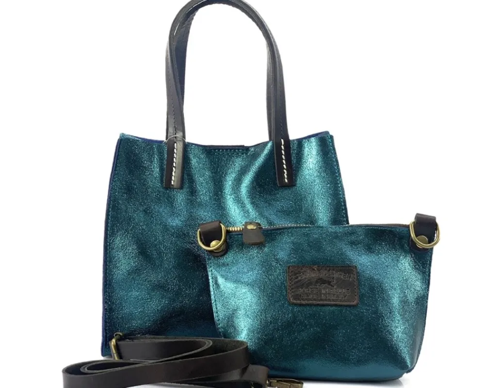 Zama cow Leather Handbag*Florence Outlet