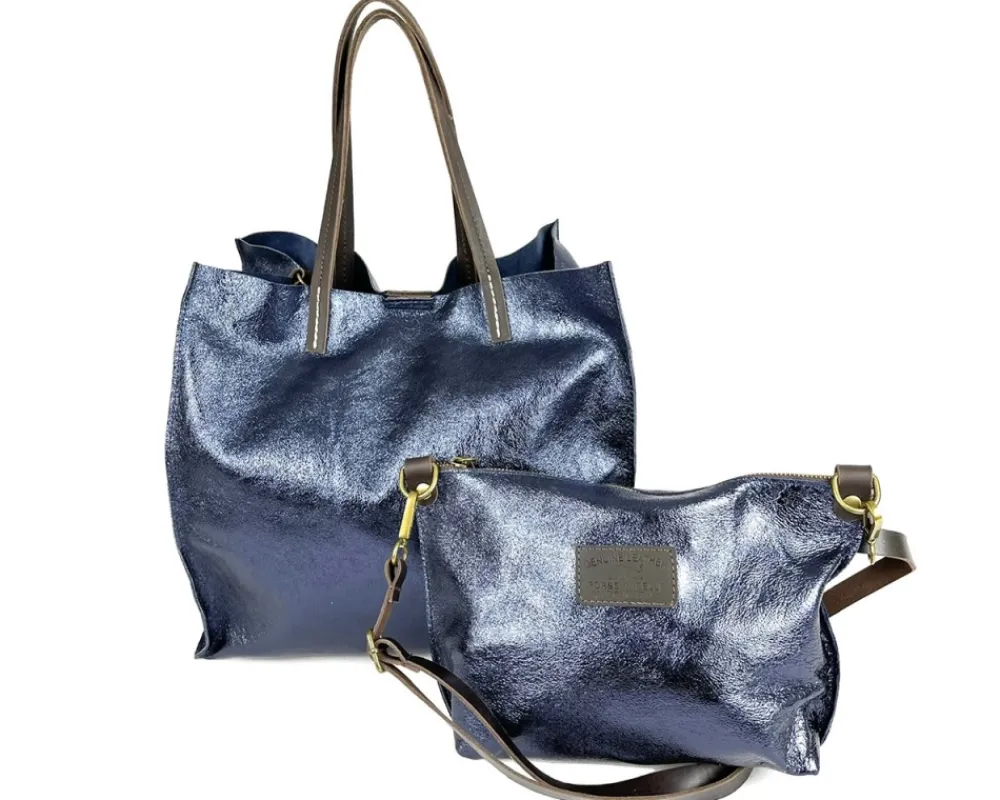 Zama cow Leather Handbag*Florence Outlet