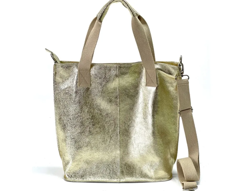 Zelina Italian Genuine Leather Tote Bag*Florence Discount
