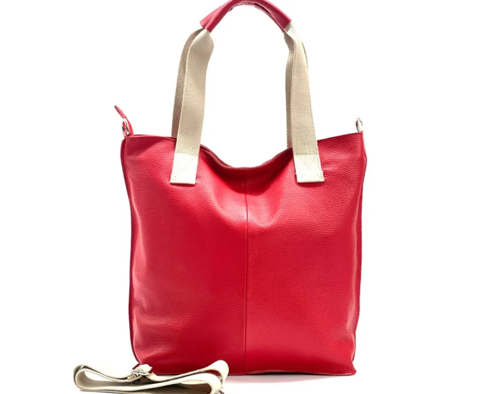 Zelina Italian Genuine Leather Tote Bag*Florence Discount