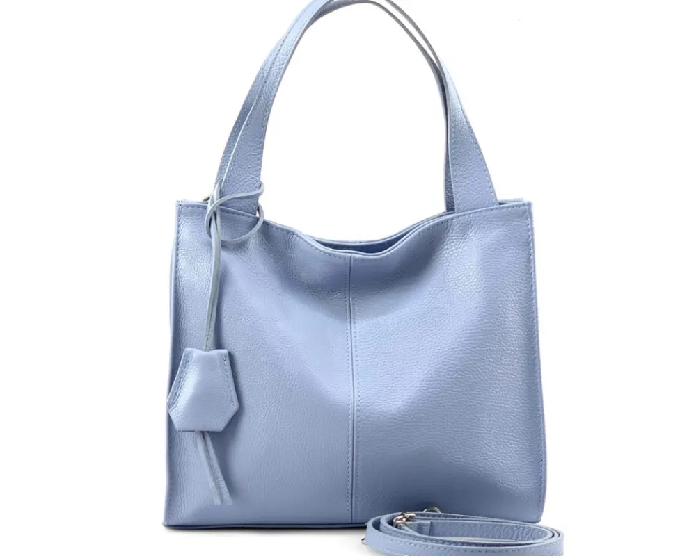 Zoe Leather Shoulder Bag*Florence Discount