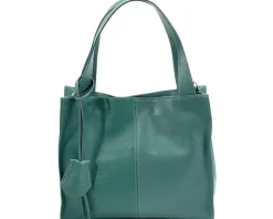 Zoe Leather Shoulder Bag*Florence Discount